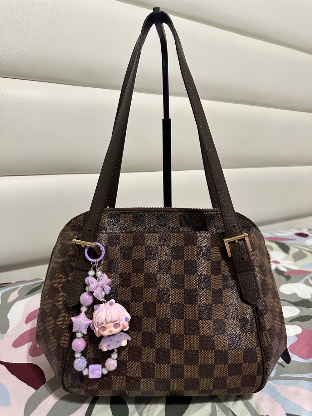 Louis Vuitton Damier Ebene Belem Shoulder Bag